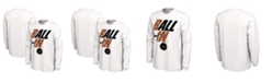 Nike Men's White Texas Longhorns Ball In Bench Long Sleeve T-shirt